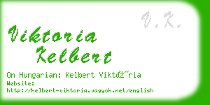 viktoria kelbert business card